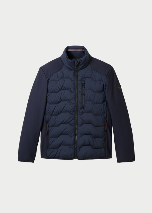 Tom Tailor® Hybrid Jacket With A Stand-up Collar - Sky Captain Blue