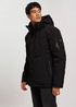 Cross Jeans® Winter Puffer Hoodie Jacket - Black (020)