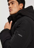 Cross Jeans® Winter Puffer Hoodie Jacket - Black (020)