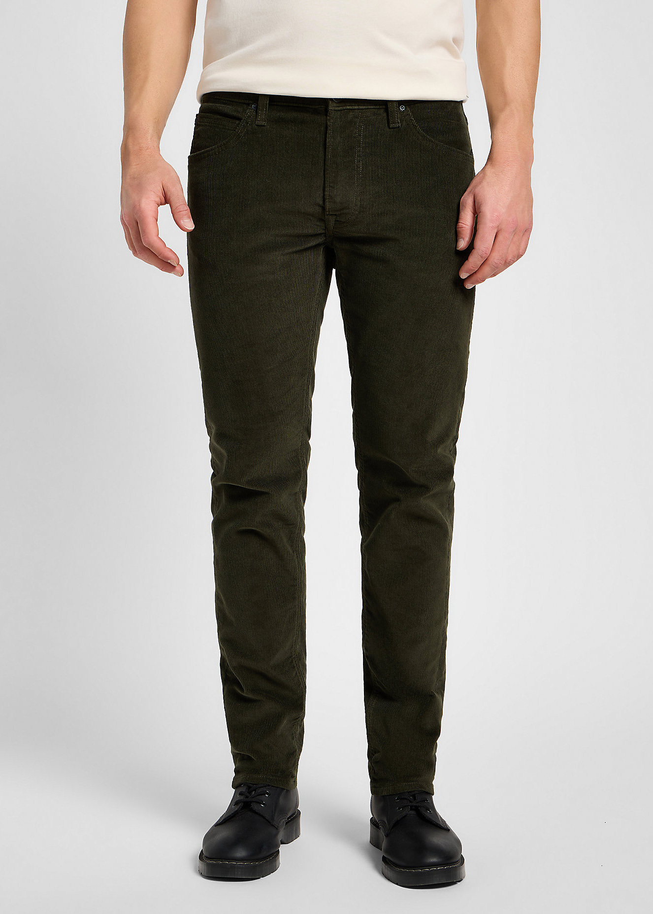 Lee® Daren Zip Fly Non Denim - Olive Night