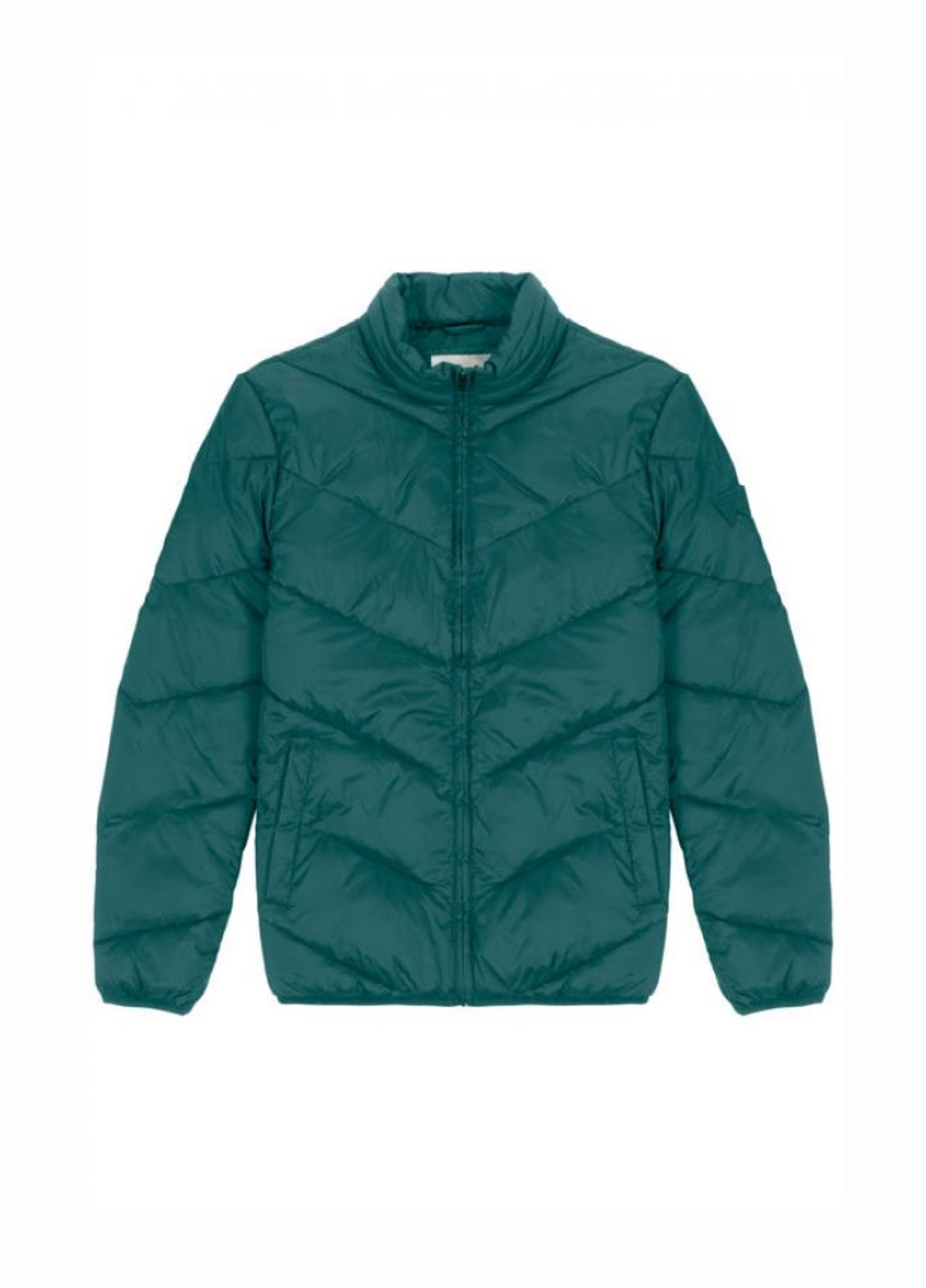 Wrangler® Puffer Jacket - Dark Matcha