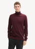 Tom Tailor® Turtleneck  - Grape Red Melange