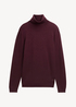 Tom Tailor® Turtleneck  - Grape Red Melange