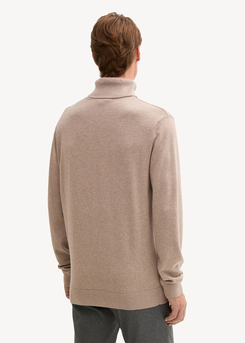 Tom Tailor® Turtleneck   - Parasol Brown Melange