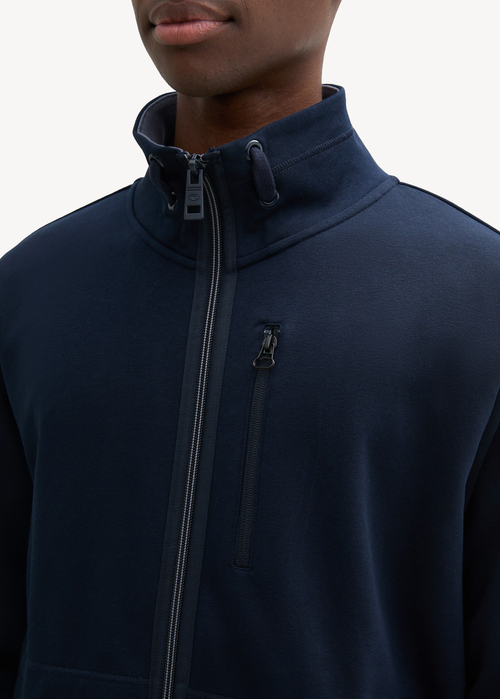 Tom Tailor® Zip Sweatshirt  - Sky Captain Blue