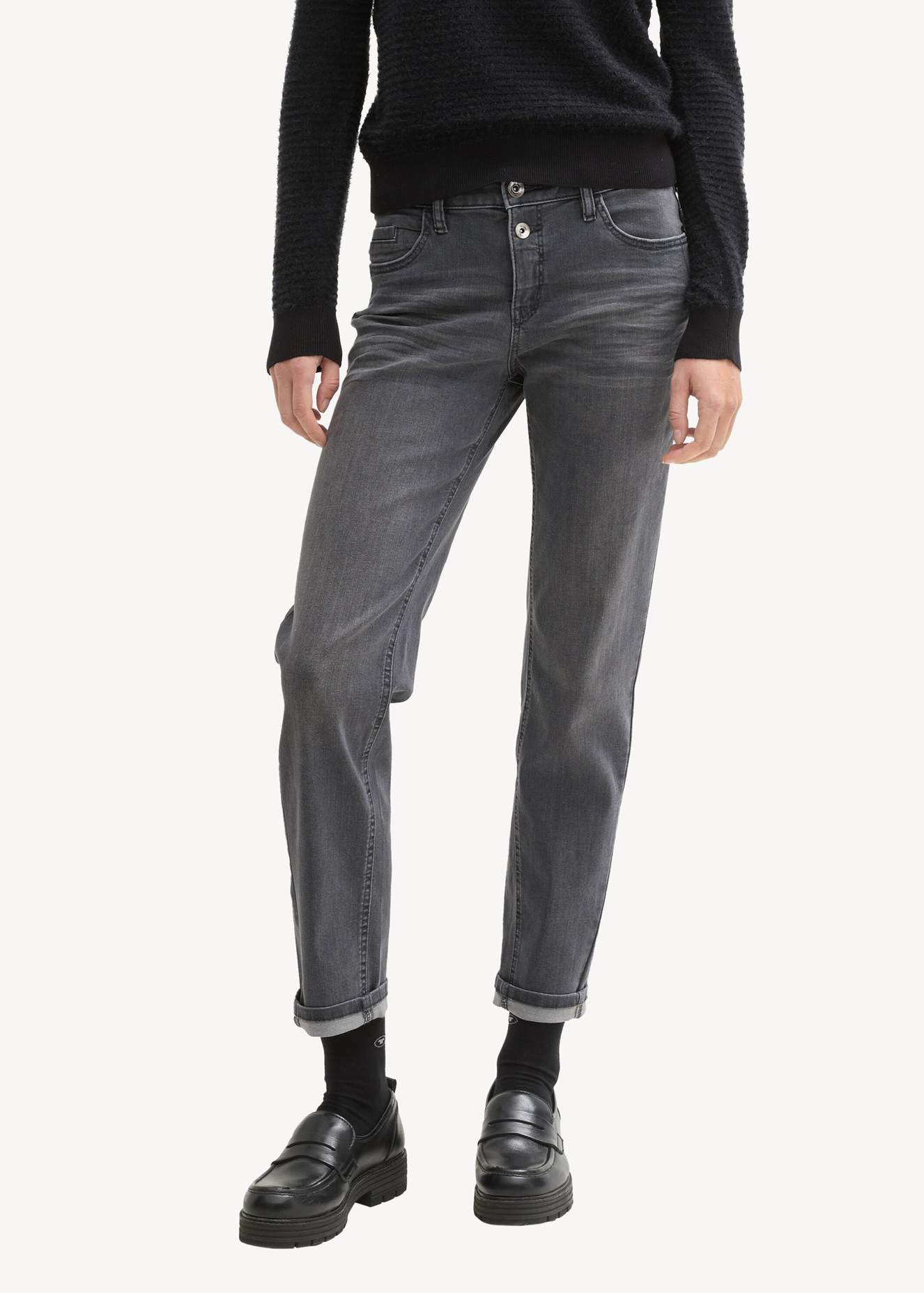 Tom Tailor® 5 Pocket Jeans  - Grey Denim