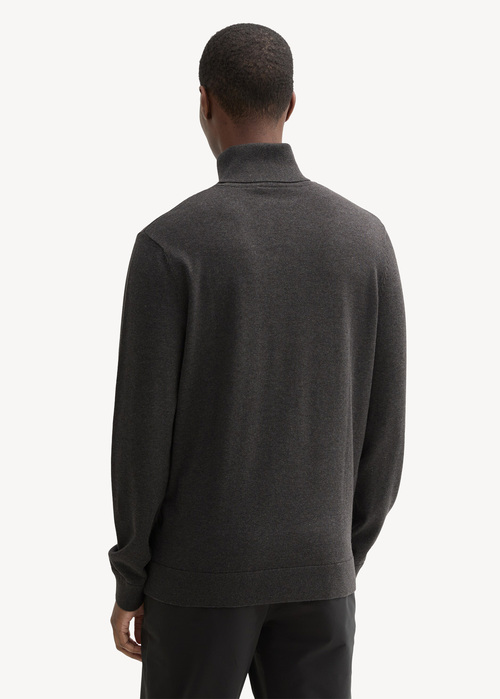 Tom Tailor Turtleneck Black Grey Melange