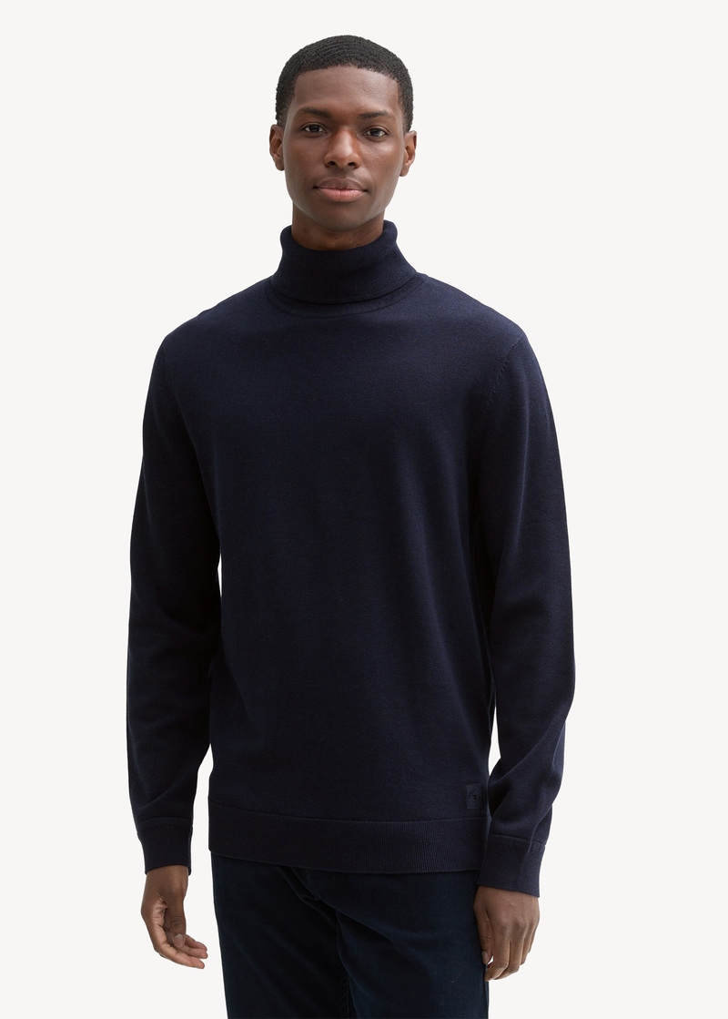 Tom Tailor Knitted Navy Melange