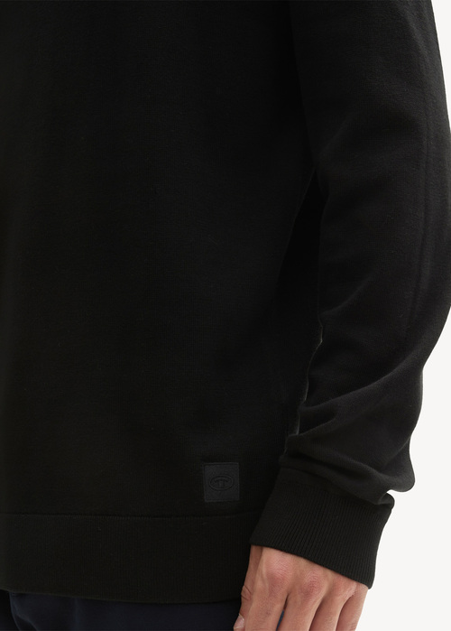 Tom Tailor® Turtleneck - Black