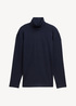 Tom Tailor® Long-sleeved Shirt With Turtleneck - Sky Captain Blue