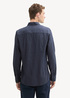 Tom Tailor® Fitted Cotton Shirt - Blue Structure