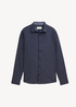 Tom Tailor® Fitted Cotton Shirt - Blue Structure