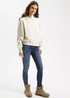 Cross Jeans® Hoodie Sweatshirt - Ecru (028)