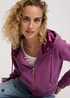 Cross Jeans Zip Hoodie Purple Sage 569 - 1042456-10617