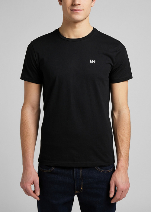 Lee Twin Pack Crew - Black/Grey  