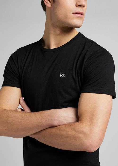 Lee® Twin Pack Crew - Black/Grey