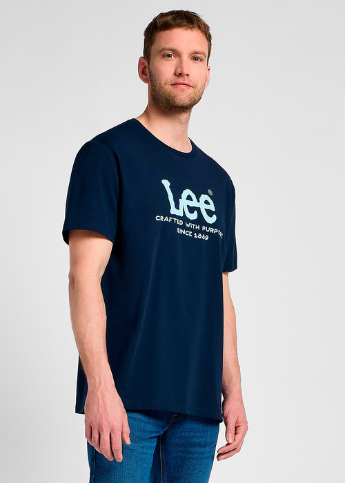 Lee Relaxed Logo Tee - Emperor Navy 112355657 