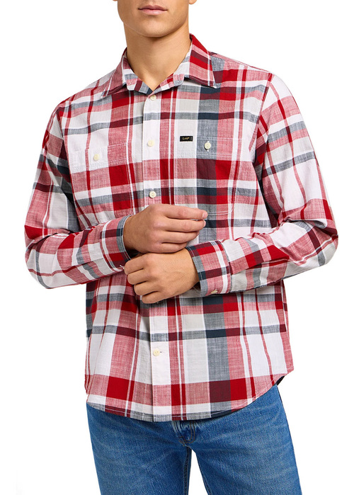 Lee Worker Shirt 2.0 - Garnet 112349942 