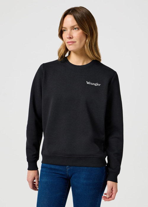 Wrangler Regular Sweat - Black  