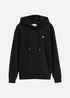 Tom Tailor Hoodie With Logo Details Black - 1044886-29999