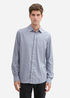 Tom Tailor® Fitted Cotton Shirt - Grey Structure