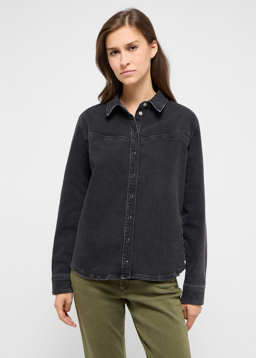 Mustang Jeans Shelly Beads Shirt - Denim Black 1016011-4000-801 