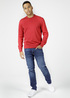 Cross Jeans Knitwear C Neck Red 529 - 34228-529