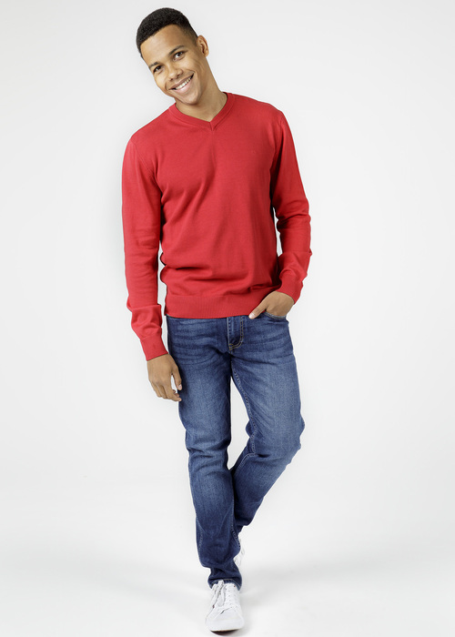 Cross Jeans T Knit Wear Dried Tomatoe - 34229-529