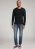 Mustang Crew Neck Basic Black - 1009340-4142