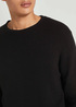 Tom Tailor Zigzag Structured Crewneck Black - 1016090-29999