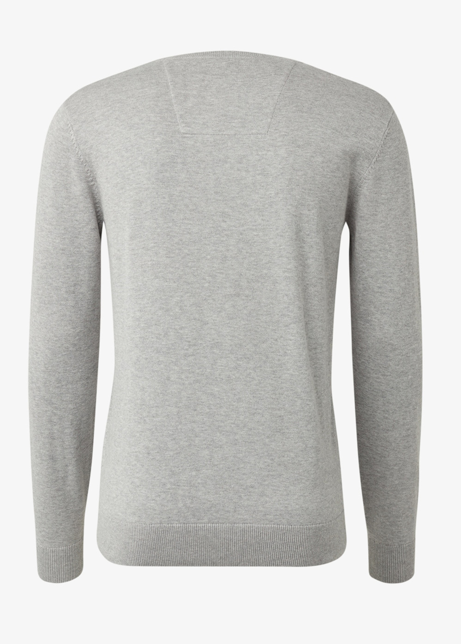 Tom Size Knitted S Grey - Soft Light Tailor Melange Simple 1012819-14427 Jumper