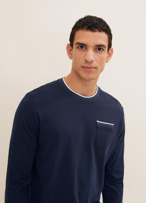 Tom Tailor® Long Sleeve Captain One - Pocket Sweatshirt XXL Size Sky