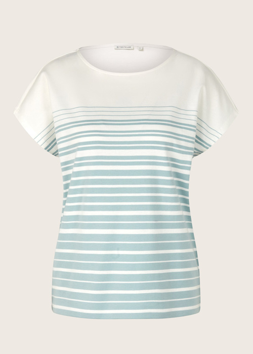 Tom - Tshirt Size 1035480-31328 Blue Tailor Stripe Gradient L