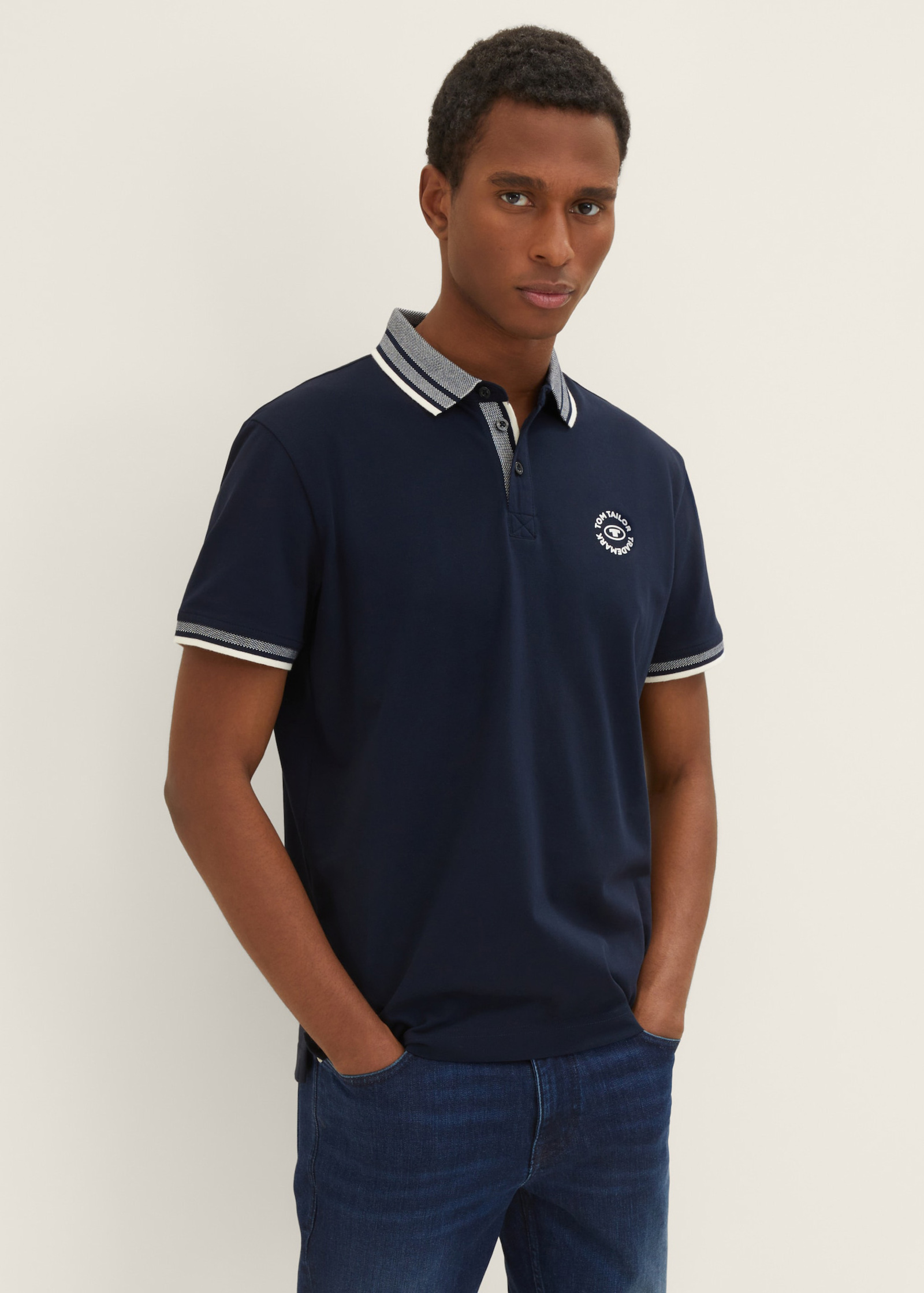 shirt Basic Sky Blue Size Tailor® Tom Captain Polo - XL