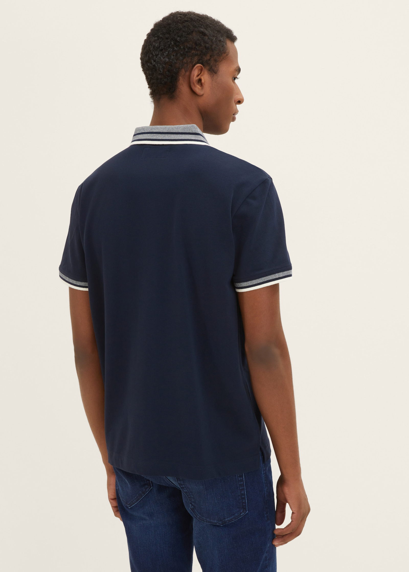 Tom Tailor® Basic Polo shirt Sky XL Size - Captain Blue