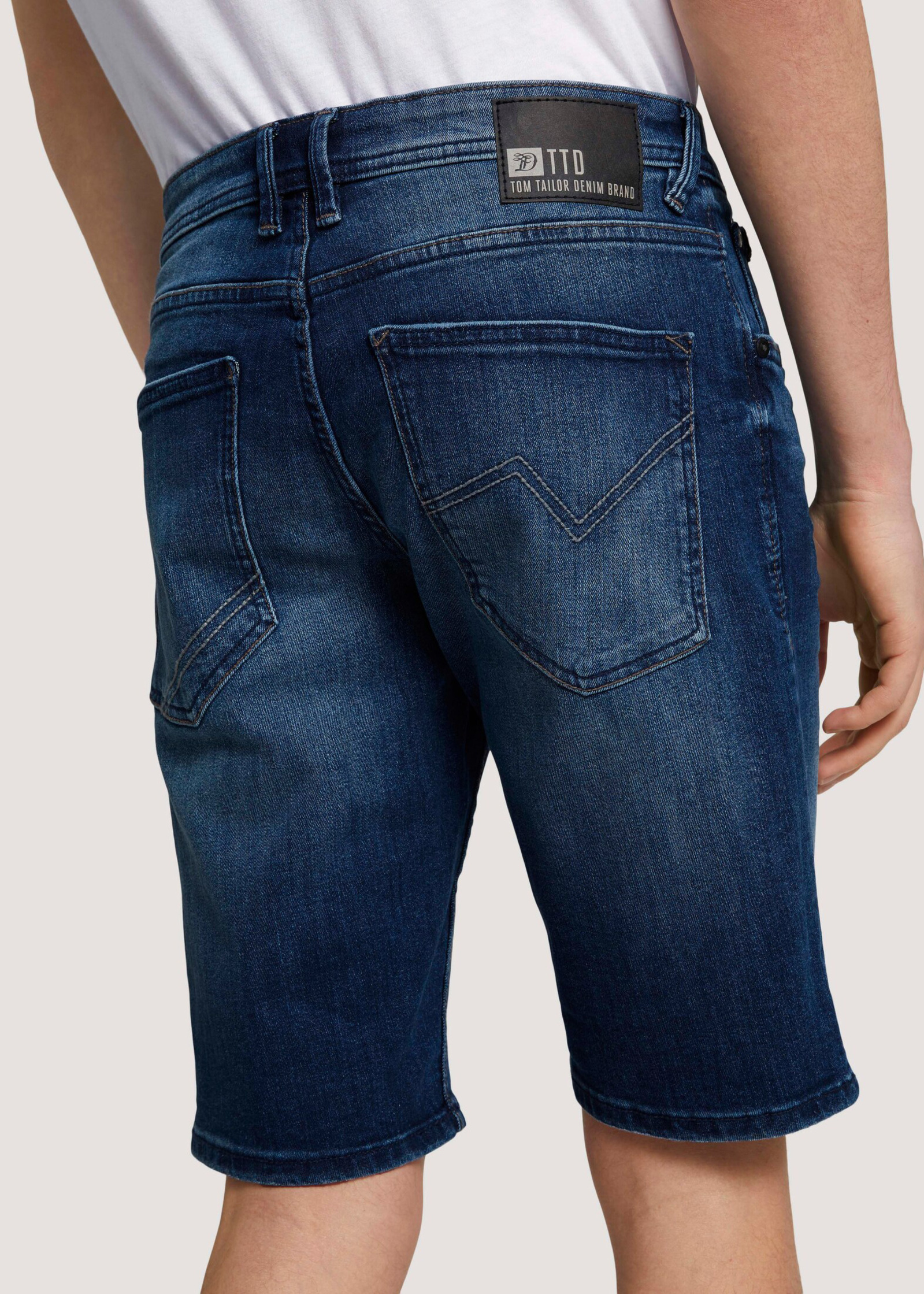 Tom Tailor® Regular Denim Shorts Stone Size S - Used Mid