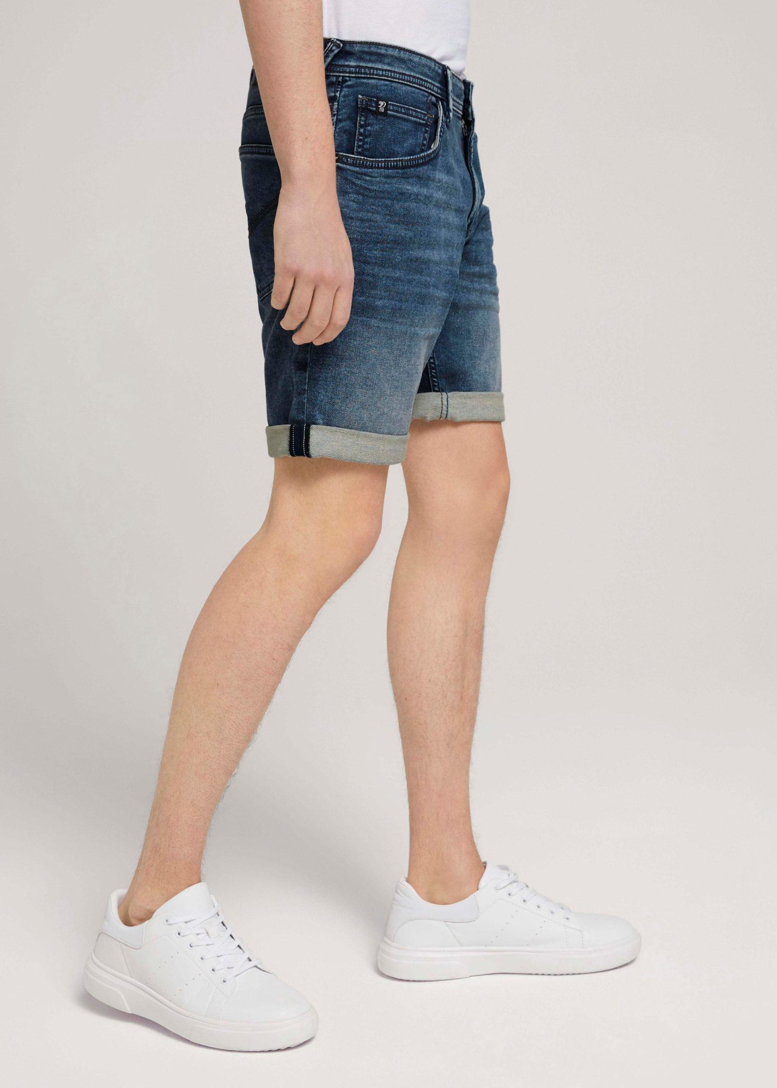 Tom Tailor® Regular Denim Shorts Denim Blue L Stone Mid - Size Used