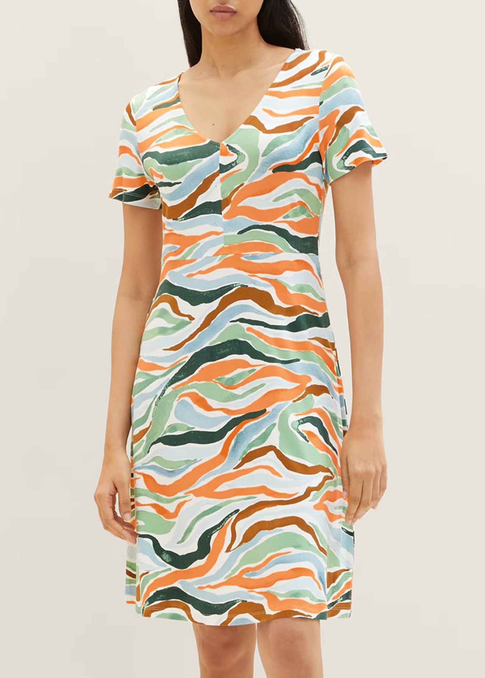 Tom Tailor® Dress Colorful 38 Design Größe Wavy 