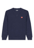 Wrangler Sign Off Crew Real Navy - W661I3XW4