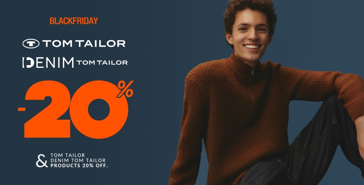 Black Friday Tom Tailor -20%